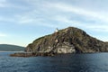 Cape Elagina on Askold Island in Peter the Great Bay Royalty Free Stock Photo