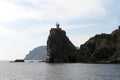 Cape Elagina on Askold Island in Peter the Great Bay Royalty Free Stock Photo
