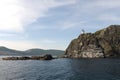 Cape Elagina on Askold Island in Peter the Great Bay Royalty Free Stock Photo