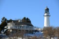 Cape Elizabeth Lighthouse, Maine Royalty Free Stock Photo
