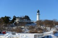 Cape Elizabeth Lighthouse, Maine, USA Royalty Free Stock Photo