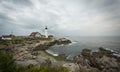 Cape Elizabeth Lighthouse Royalty Free Stock Photo