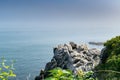 Cape Elizabeth Maine and Atlantic Ocean Royalty Free Stock Photo