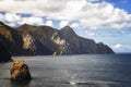 Cape End of World in autumn, Shikotan, South Kuriles