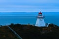 Cape Enrage Lighthouse at Dawn Royalty Free Stock Photo