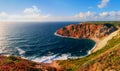 Cape Espichel, Portugal - Atlantic ocean Royalty Free Stock Photo