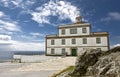 Cape Finisterre lighthouse Royalty Free Stock Photo