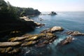 Cape Flattery in Olympic national park Royalty Free Stock Photo