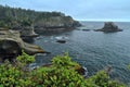 Cape Flattery on the Olympic Peninsula, West Coast, Pacific Northwest, Washington State Royalty Free Stock Photo