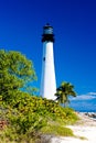 Cape Florida Lighthouse Royalty Free Stock Photo