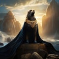 Fur seal  Made With Generative AI illustration Royalty Free Stock Photo