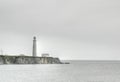 Cape Gaspe Lighthouse in Gaspe, Quebec, Canada Royalty Free Stock Photo