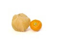 Cape gooseberry,isolated