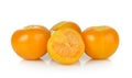 Cape gooseberry, physalis isolated on white background Royalty Free Stock Photo