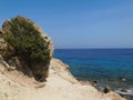 Cape Greco or Cavo Greco, Agia Napa, Cyprus Royalty Free Stock Photo