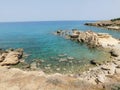 Cape Greco or Cavo Greco, Agia Napa, Cyprus Royalty Free Stock Photo