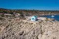 Small Orthodox chapel in Cyprus Royalty Free Stock Photo