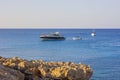 Cape Greco Cyprus at sunset Royalty Free Stock Photo