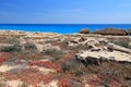 Cape Greco landscape in Cyprus Royalty Free Stock Photo