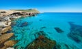 Cape greko,ayia napa area,cyprus. Royalty Free Stock Photo