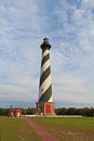 The Cape Hatteras lighthouse Royalty Free Stock Photo