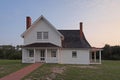 Cape Hatteras Lighthouse Keepers House in Cape Hatteras, North Carolina. Royalty Free Stock Photo