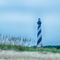 Cape Hatteras Lighthouse, Outer banks, North Carolina Royalty Free Stock Photo