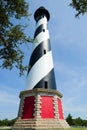 Cape Hatteras Lighthouse. Royalty Free Stock Photo