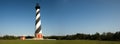 Cape Hatteras Lighthouse Pano Royalty Free Stock Photo