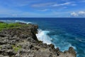 Cape Hedo coastline in the north of Okinawa Royalty Free Stock Photo