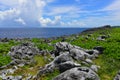 Cape Hedo coastline in the north of Okinawa Royalty Free Stock Photo