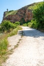 Road to Cape Kaliakr in Bulgaria Royalty Free Stock Photo