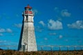 Cape Jourimain Lighthouse Royalty Free Stock Photo