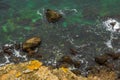 Cape Kaliakra cliffs , Bulgaria.