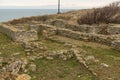 Cape Kaliakra fortress, Bulgaria. Royalty Free Stock Photo