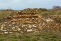 Cape Kaliakra fortress, Bulgaria. Royalty Free Stock Photo