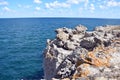 Cape Kaliakra Sea View from Cliff Landmark Bulgaria Touristic Travel Destination Portrait