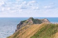 Cape of Kamui at Shakotan peninsula skyline