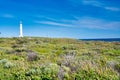 Cape Leeuwin Lighthouse in Western Australia Royalty Free Stock Photo