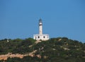 Cape Lefkatas and the lighthouse in the south of Lefkada , Greece