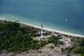 Cape Lookout lighthouse Royalty Free Stock Photo