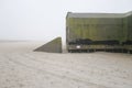 Cape May Bunker in Fog Royalty Free Stock Photo