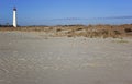 Cape May lighthouse in New Jersey. Royalty Free Stock Photo