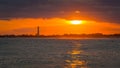 Cape May sunset Royalty Free Stock Photo