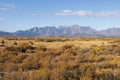 Cape mountains with dry fynbos Royalty Free Stock Photo