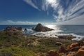 Cape Naturaliste SugarLoaf Rock in Western Australia Royalty Free Stock Photo