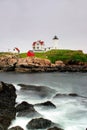 Cape Neddick Lighthouse, Maine Royalty Free Stock Photo