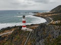 Cape palliser lighthouse, New Zealand Royalty Free Stock Photo