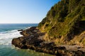 Cape Perpetua is located on the central Oregon coast Royalty Free Stock Photo