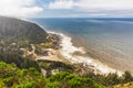 View from Cape Perpetua on the Oregon coast Royalty Free Stock Photo